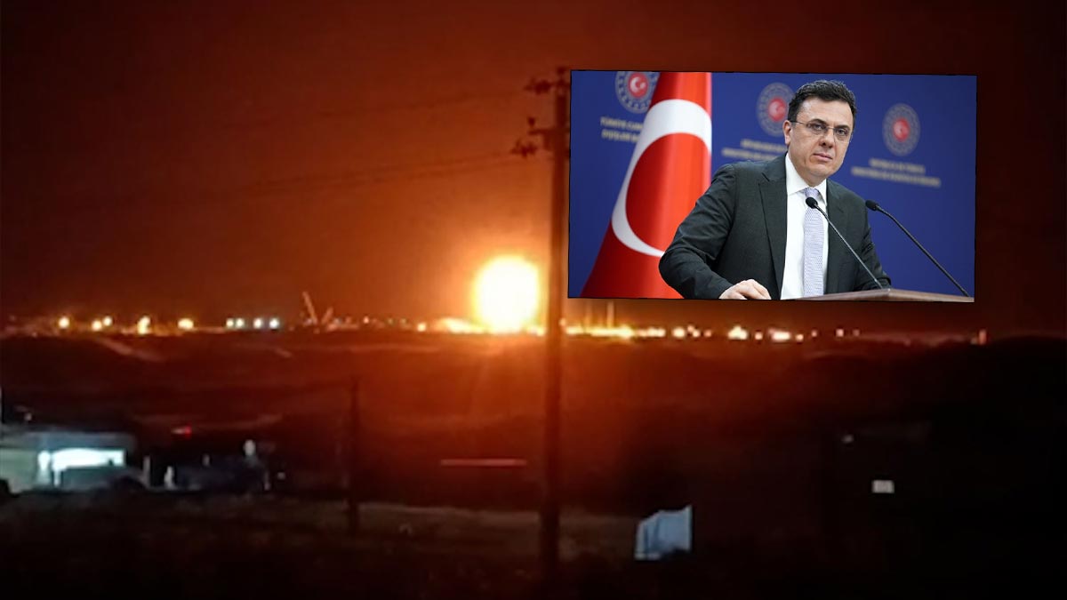 Dışişleri Bakanı Sözcüsü Keçeli'den Irak'taki saldırıya yönelik açıklama: Endişeyle karşılıyoruz