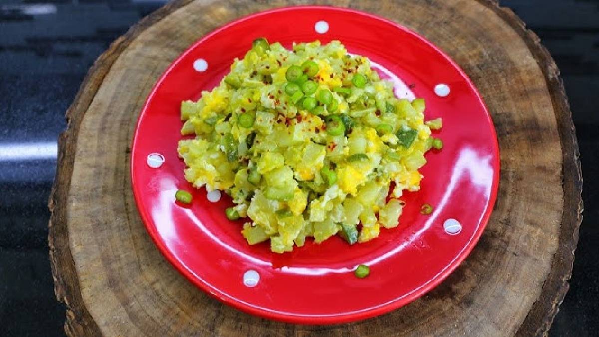 Yumurtalı kabak kavurması: Kahvaltılara pratik lezzet! Hem besleyici hem de lezzetli