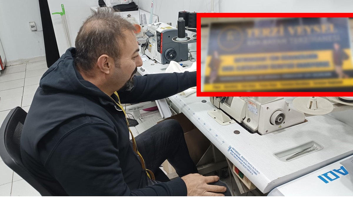 Batmanlı terzinin bu hareketi büyük takdir topladı! Öğrencilerin kıyafetlerini ücretsiz onarıyor