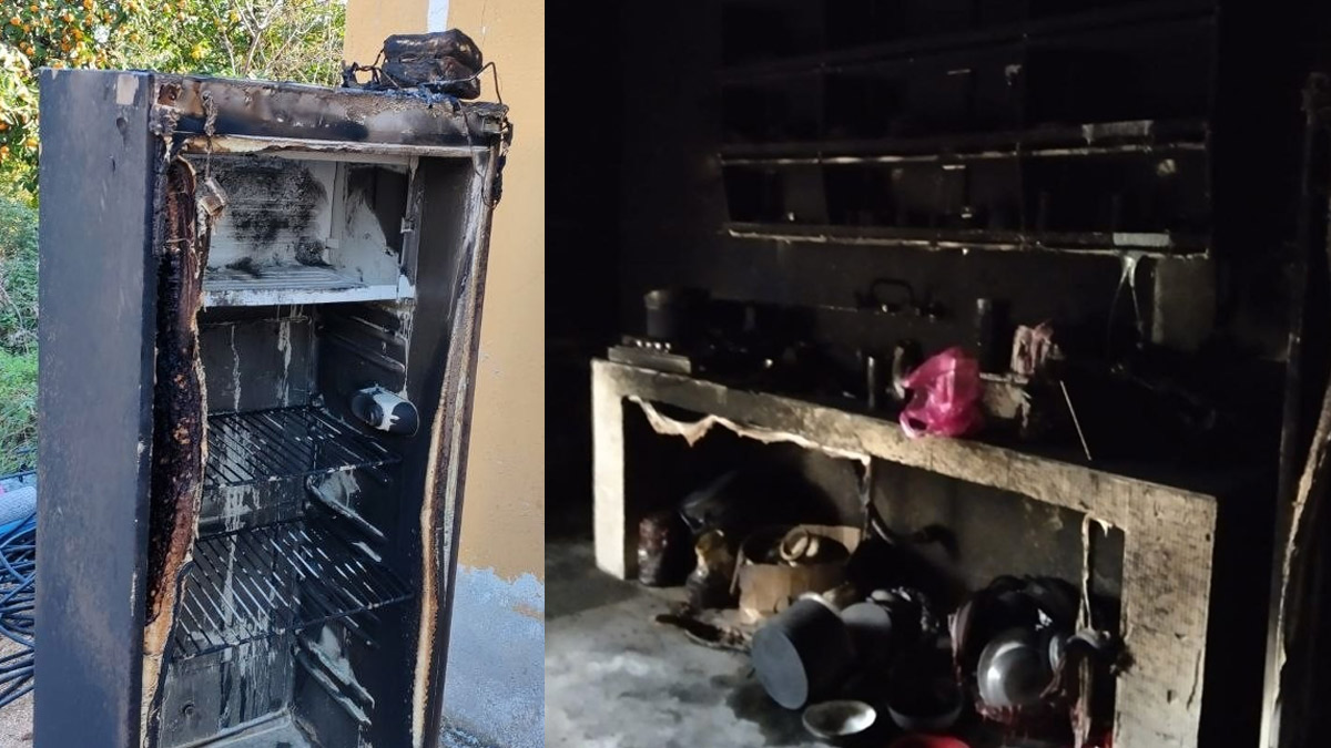 Buzdolabı faciası son anda önledi! Anne ve oğlu pencereden atlayarak kurtuldu