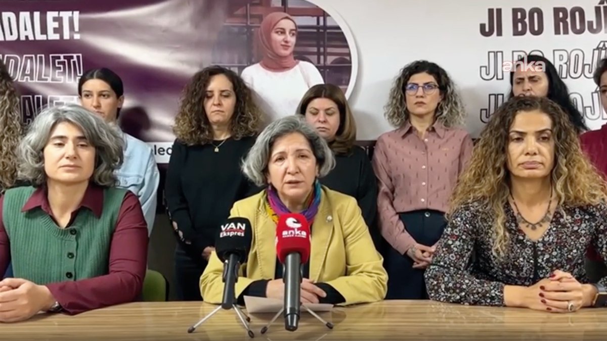 Van'da Rojin Kabaiş için yapılmak istenen eyleme polis engeli