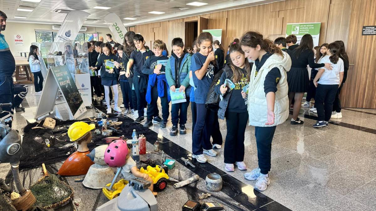 Bakırköylü çocuklar elektronik atıklar konusunda bilinçlendirildi