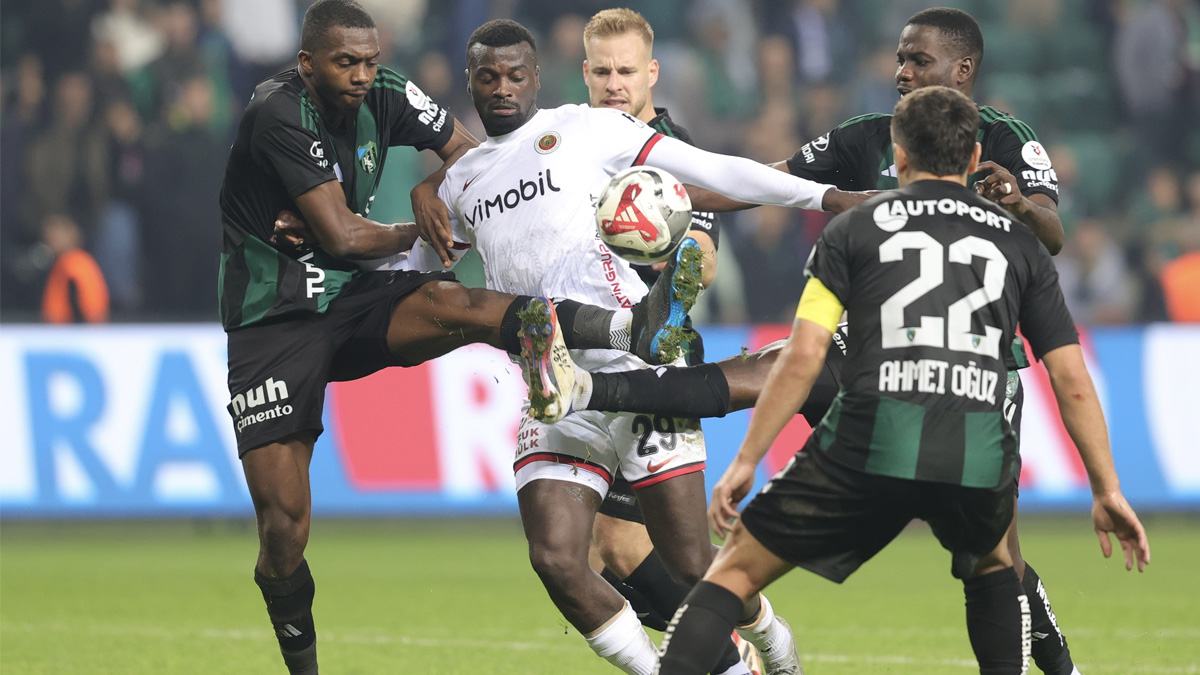 Kocaelispor, Gençlerbirliği'ni 1-0 ile geçti