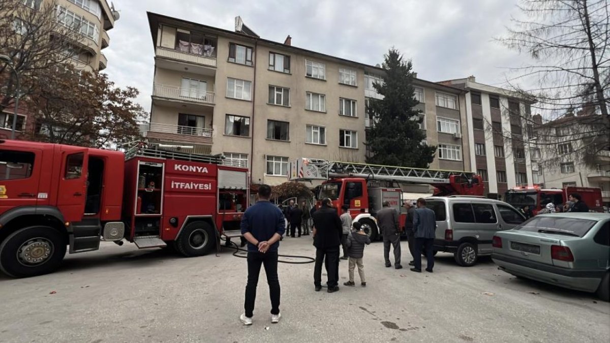 Mutfaktaki kombi bir anda patladı! Patlama sonrası dairede yangın çıktı