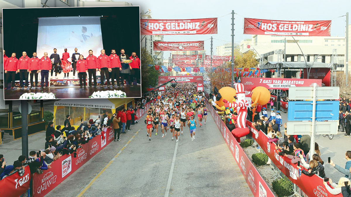 Gaziantep’te maraton heyecanı