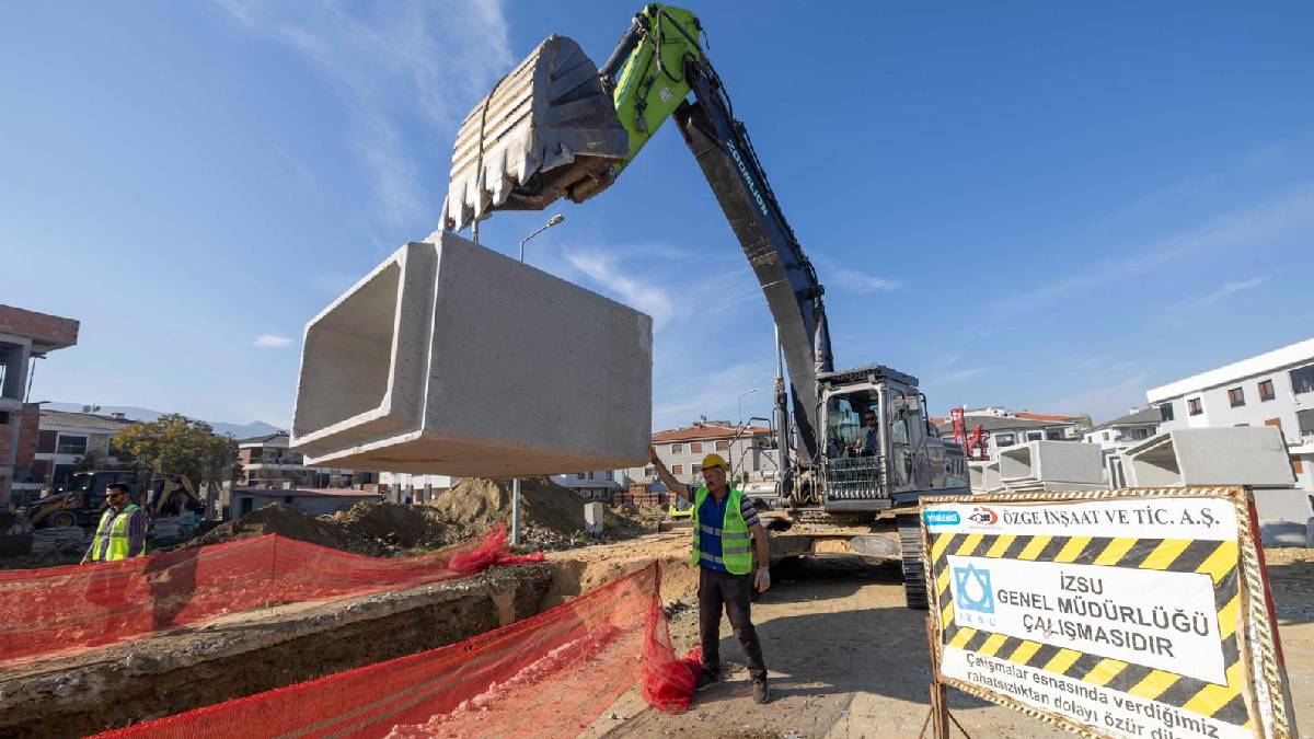 Tire’de taşkınlara son: 180 milyon liralık altyapı yatırımı başladı