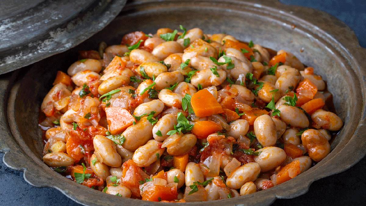 Barbunya Pilaki Tarifi: Zeytinyağlı yemeklerin en favorisi, isteyen ana yemek olarak yiyor isteyen meze