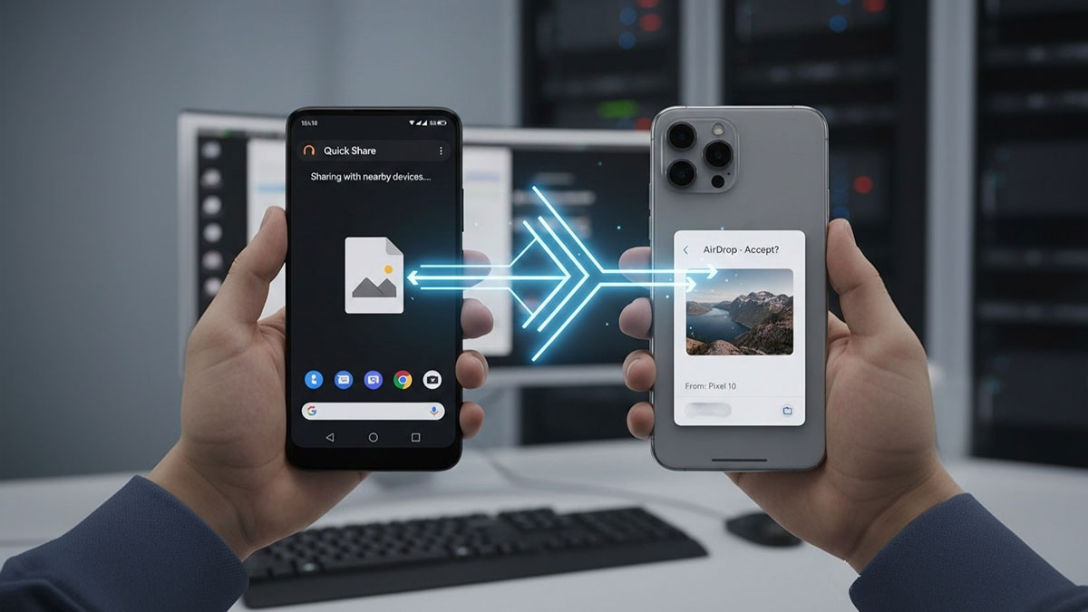 Android Quick Share ile iOS AirDrop arasında dosya aktarımı artık mümkün!
