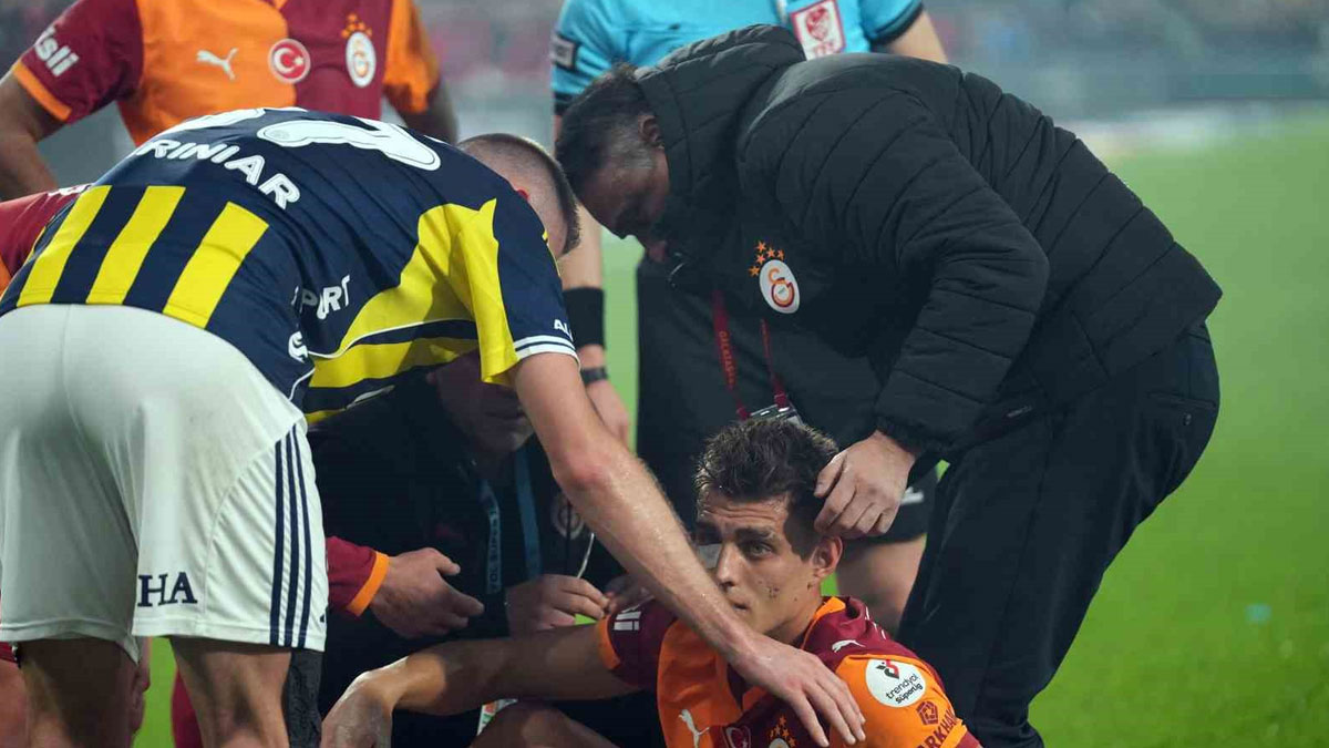 Derbide Kazımcan Karataş'a çakmak atan taraftar gözaltına alındı