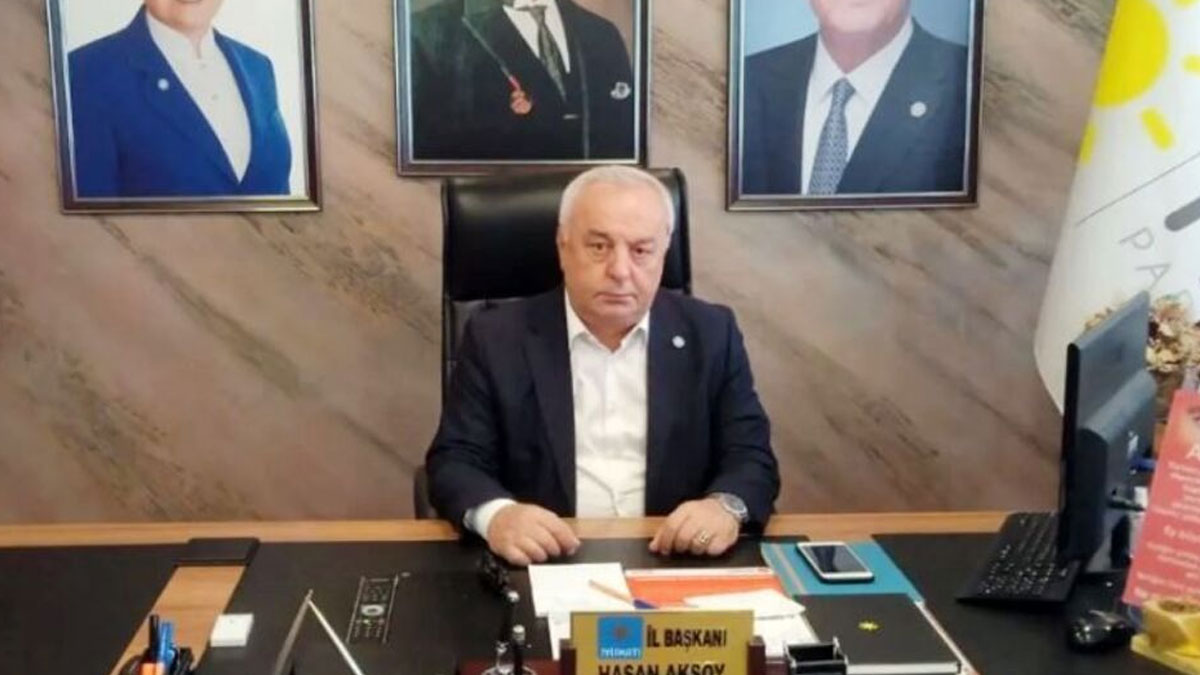 İYİ Partili Hasan Aksoy'a saldırı: 1 kişi gözaltına alındı