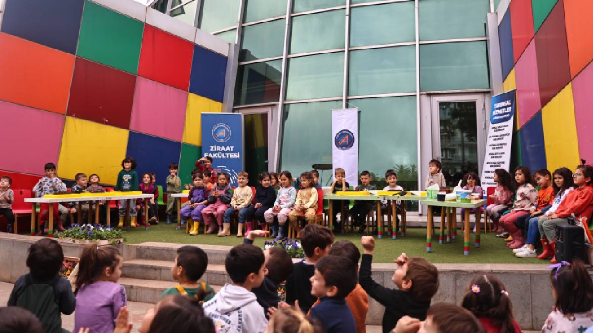 Minikler “Bir Saksı Bir Umut” projesiyle toprakla buluştu