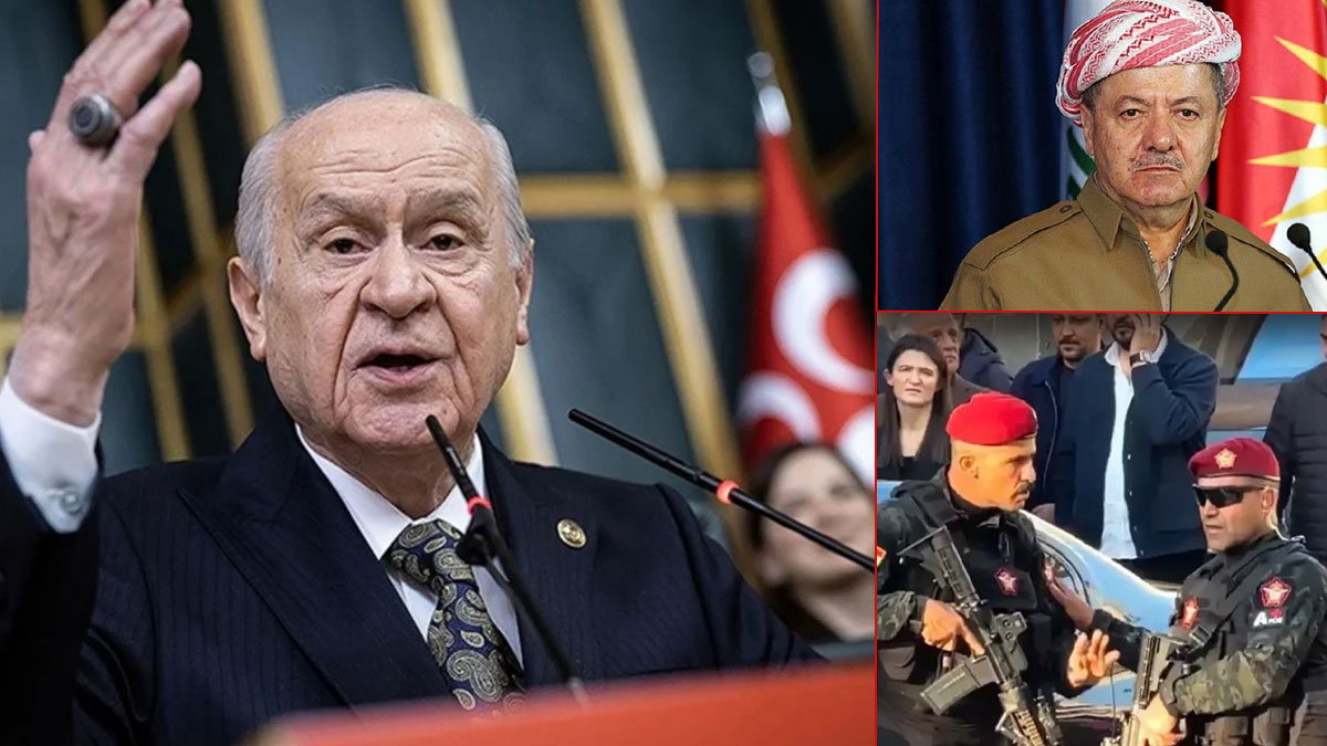 Barzani'den Bahçeli'ye sert çıkış: Görünen o ki sadece koyun postuna bürünmüş