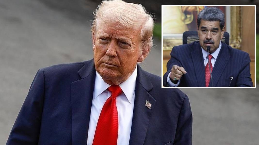 Trump'tan Maduro'ya açık tehdit: Karadan da vuracağız! Gerekirse Venezuela topraklarına saldırı yaparız