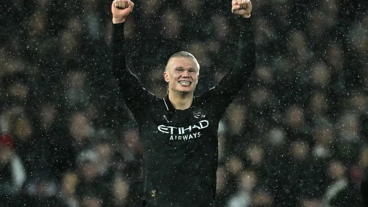 Manchester City'nin golcüsü Erling Haaland Premier Lig tarihine geçti