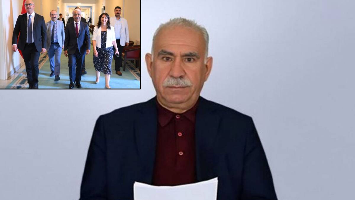 DEM Parti İmralı heyeti, Öcalan'ın mesajını paylaştı: Hukuka dayalı barış yasası şart