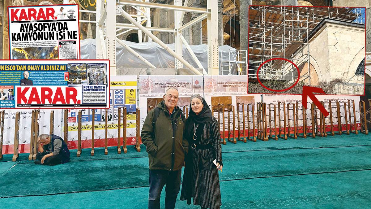 Arkeolog Nezih Başgelen ile Ayasofya’da buluştuk: Notre Dame’ı canlı seyrettik Ayasofya’yı göremedik