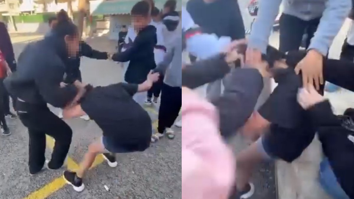 Antalya'da okul bahçesinde kan donduran akran zorbalığı: 11 öğrenci bir kız öğrenciyi darbetti