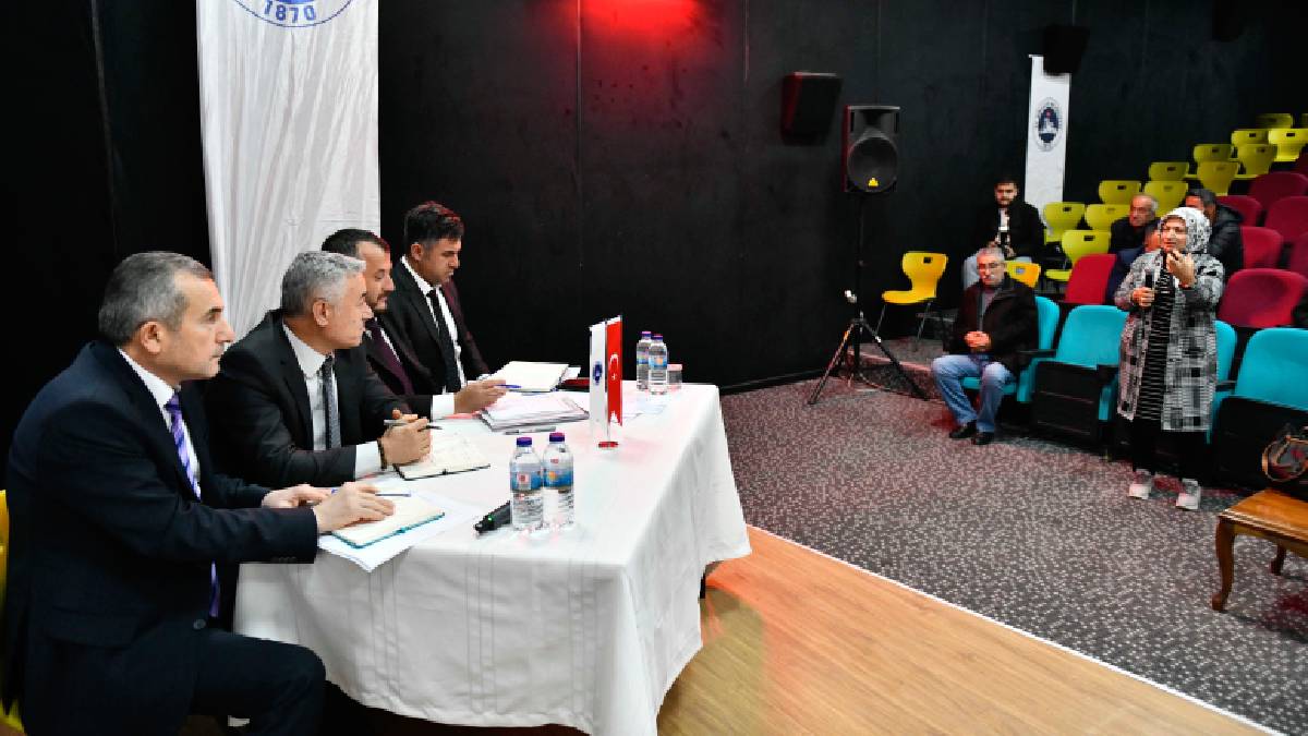 Ankara Büyükşehir’den Kalecik’te kırsal kalkınma toplantısı