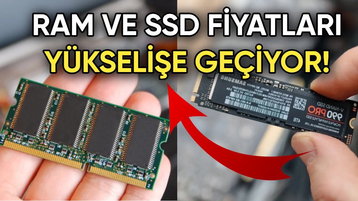 Küresel RAM ve SSD pazarında kriz derinleşiyor: Bilgisayar toplamak tarih mi oluyor? Fiyatlar 2026’da daha da artacak