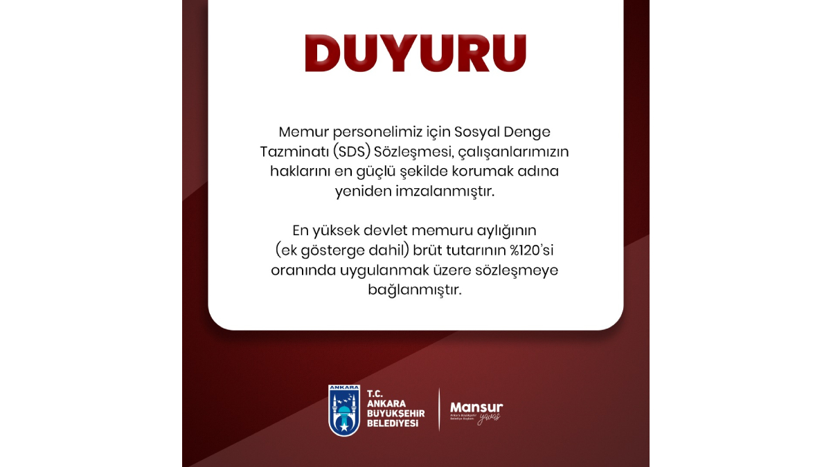 ABB’de memurlar için SDS sözleşmesi yeniden imzalandı