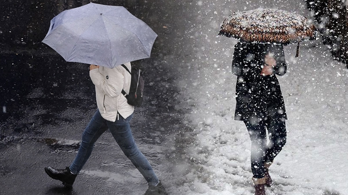 Prof. Dr. Orhan Şen tarih verip uyardı: Batı'da kuvvetli yağış, Doğu'da kar sürprizi