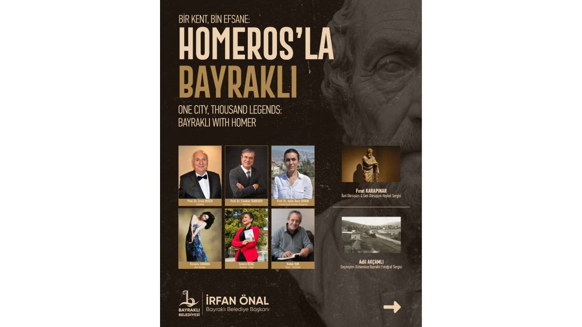 4. Uluslararası Bayraklı Homeros Sanat ve Edebiyat Festivali başlıyor
