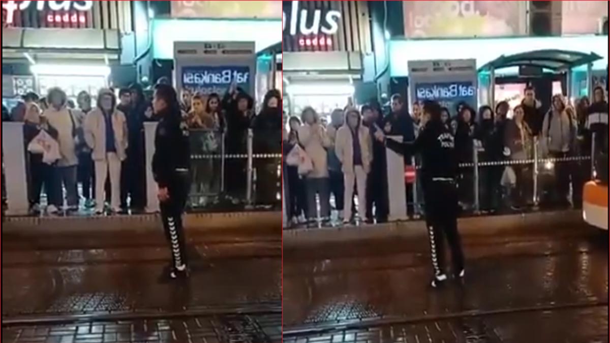 İstanbul'da ilginç anlar: Yolu kesen polis Öcalan'la görüşmeye tepki gösterdi