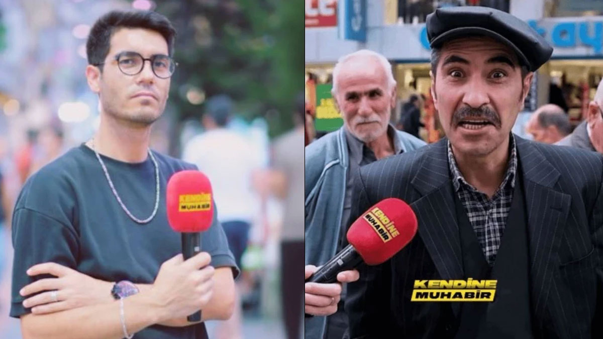 Sokak röportajında şiir okudu, muhabiriyle birlikte tutuklandı