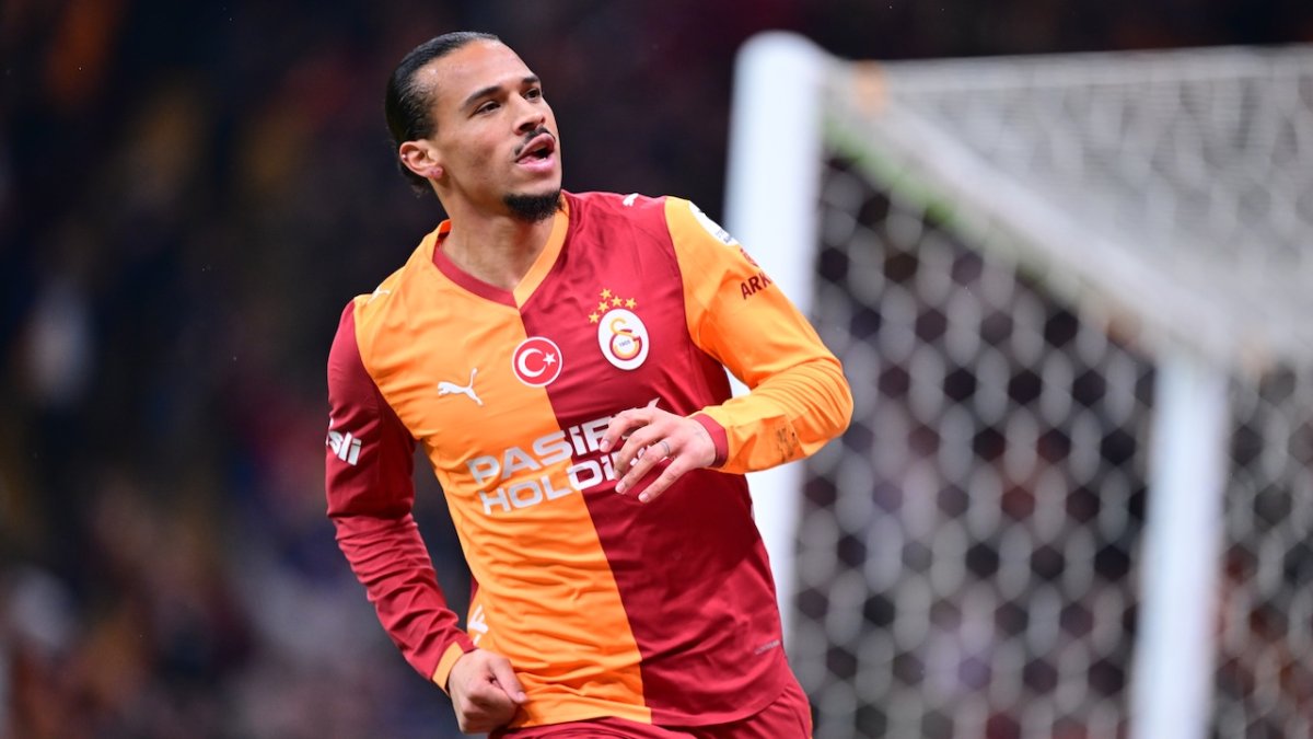 Galatasaray'ın yıldızı Leroy Sane Alman basınında manşetlerde yer aldı: İşler onun için iyiye gidiyor
