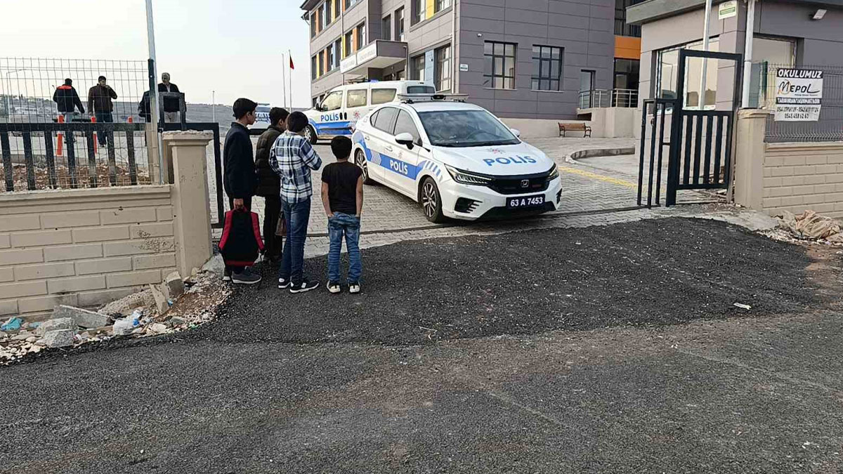 Şanlıurfa'da okulda zehirlenme: 25 öğrenci hastaneye kaldırıldı