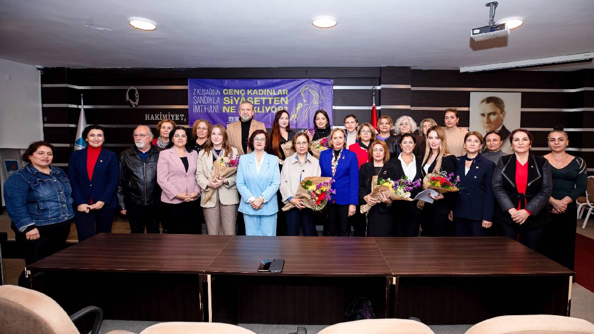 Genç kadınlar, Narlıdere’den ses yükseltti