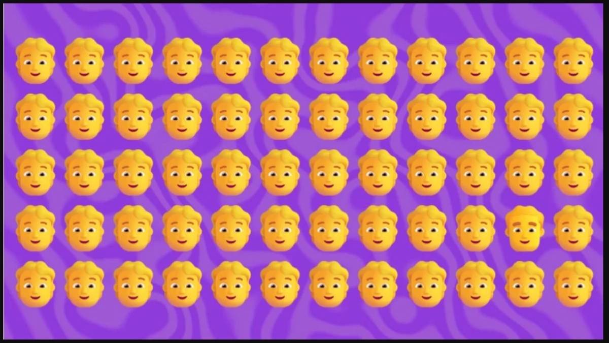 Resimdeki farklı yüzü 6 saniyede bulabilir misin? Gerçek zekiler şıp demeden buluyor