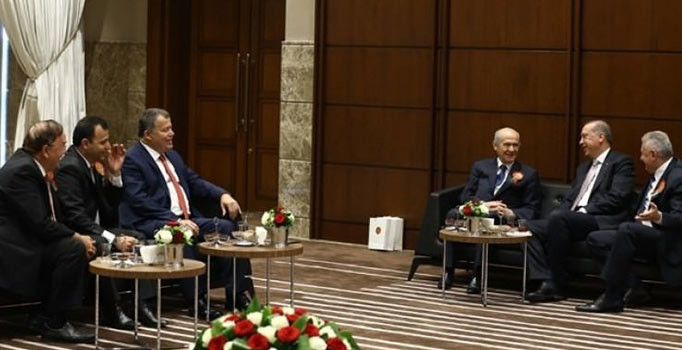 Adli yıl açılışındaki Erdoğan, Binali Yıldırım ve Bahçeli fotoğrafının sırrı