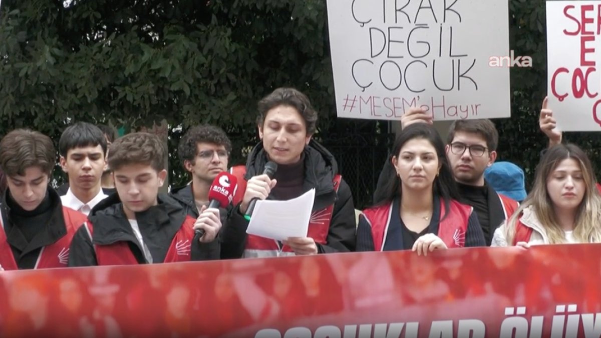 CHP’den İstanbul’un 39 ilçesinde MESEM ve çocuk işçiliği protestosu: 16 TİP’li arkadaşımız serbest bırakılsın