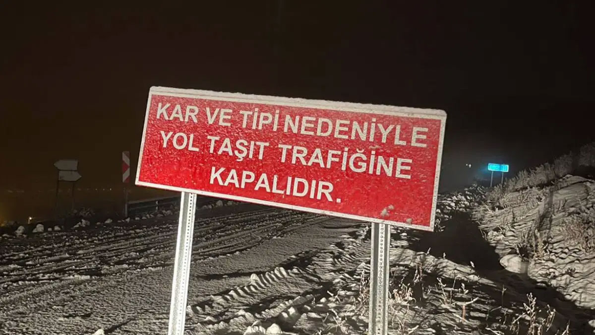 Ardahan-Ardanuç kara yolu kış boyunca ulaşıma kapatıldı