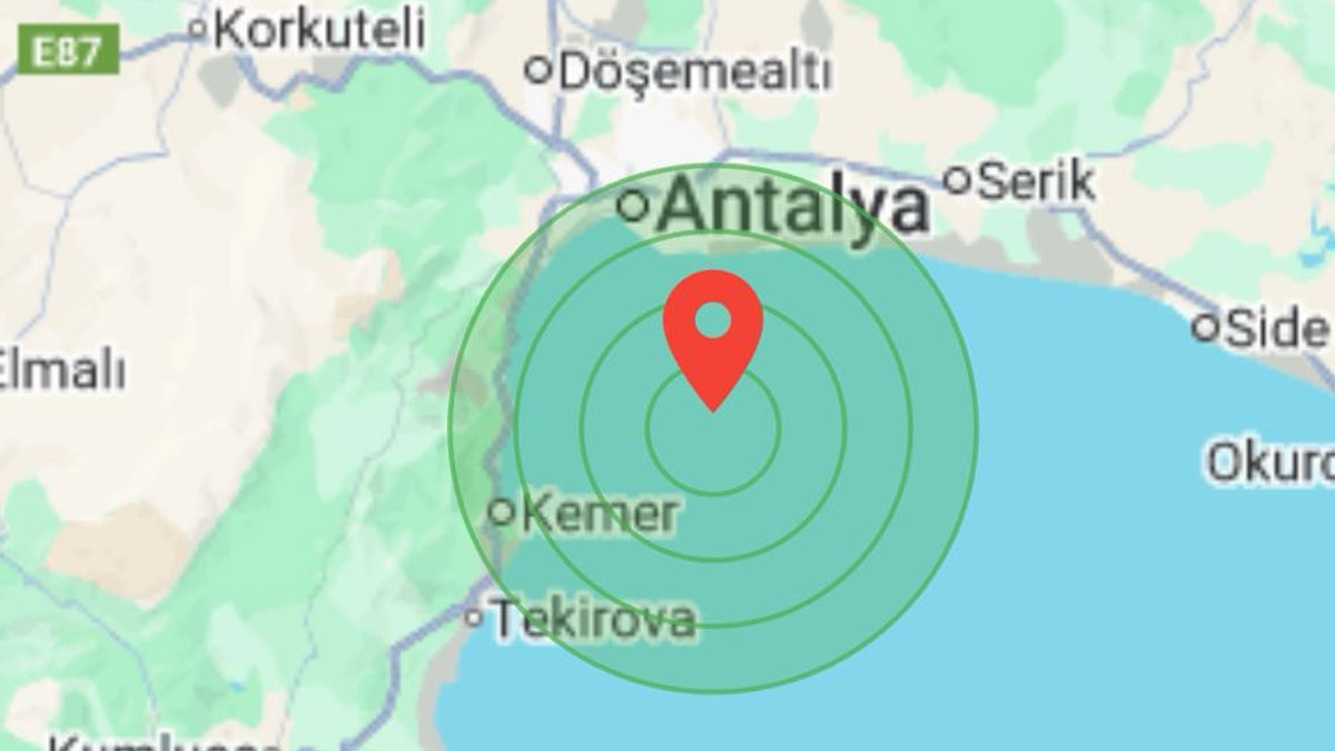 Antalya beşik gibi sallanıyor