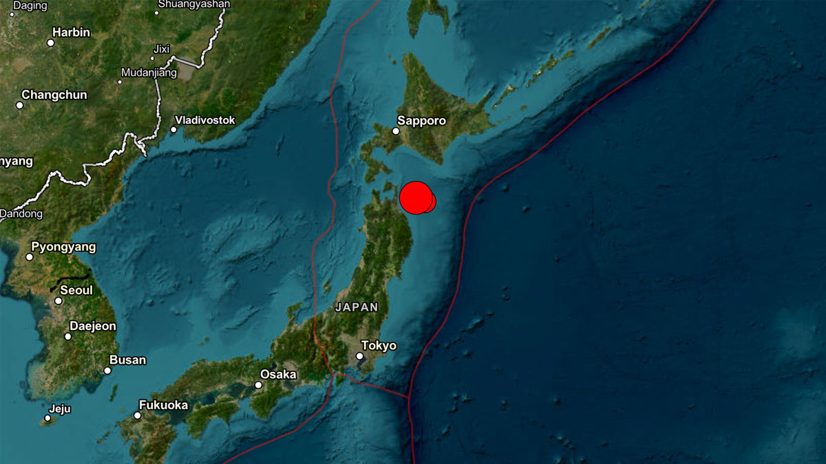 Japonya açıklarında 7,6 büyüklüğünde deprem