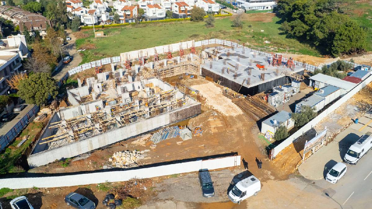 Kız Öğrenci Yurdu Projesi hızla yükseliyor