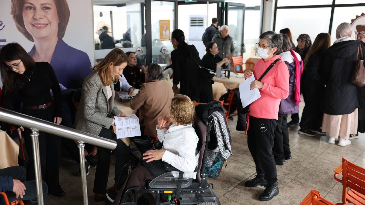 Kıdemli vatandaşlara bilişsel sağlık taraması yapıldı