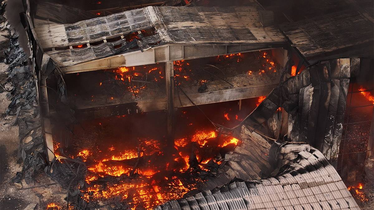 Kırıkkale’de kimya fabrikasında yangın! Alevler gökyüzünü sardı