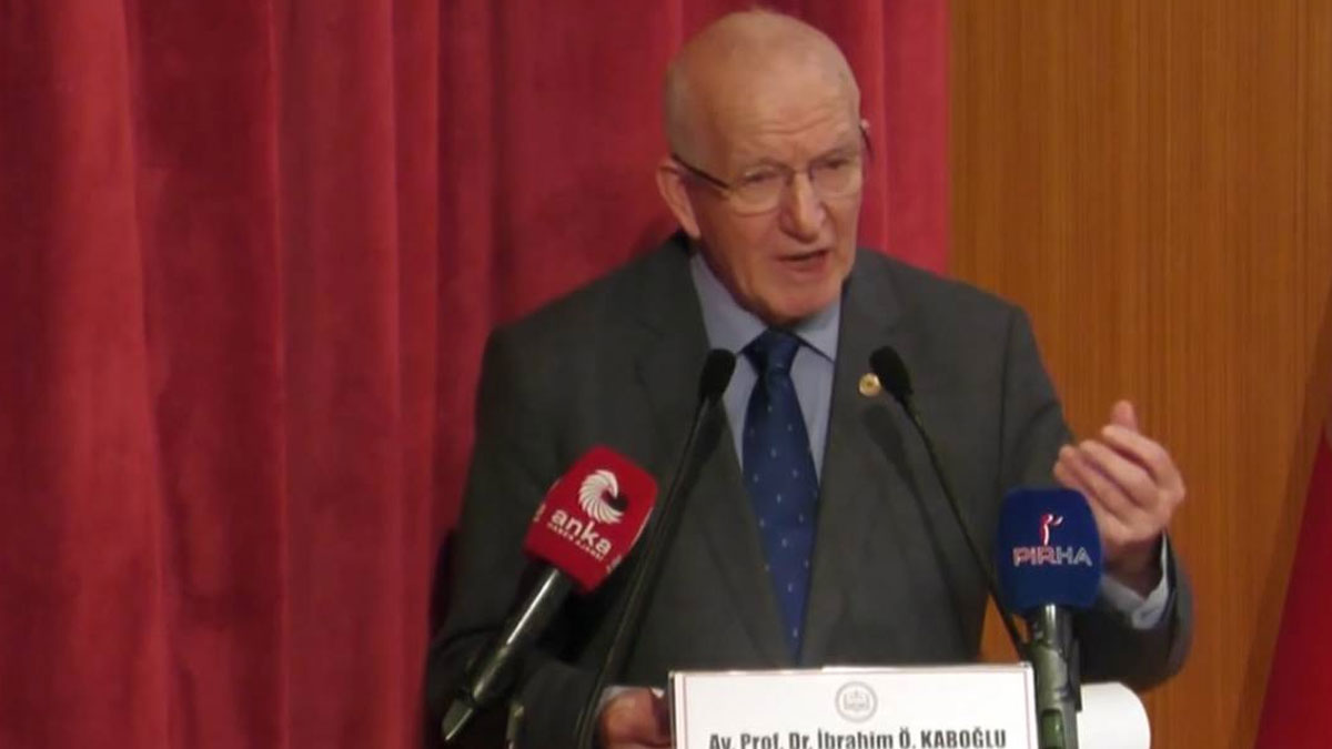 Kaboğlu'ndan 10 Aralık sempozyumunda 'insan hakları' çıkışı: Türkiye kritik bir eşikten geçiyor