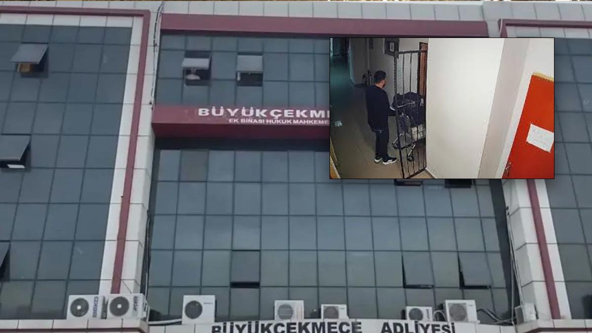 Büyükçekmece Adliyesi'ndeki soygunda 5 zanlı tutuklandı