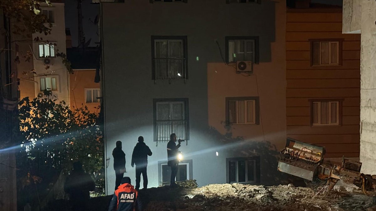 İki apartmanda derin çatlaklar meydana geldi! Çatlak tespit edilen iki bina tahliye edildi