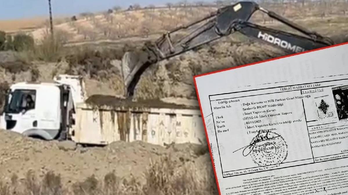 Fırat Nehri’nden izinsiz kum çektiler: AK Partili Karkamış Belediyesi’ne 1,6 milyon Tl ceza