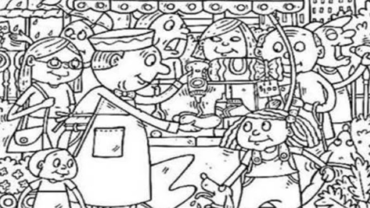 Dahiler için süre 11 saniye! Optik illüzyonlu görseldeki gizli deniz yıldızını bulabilir misiniz?