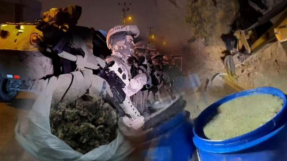 29 ilde operasyon: 1,6 ton uyuşturucu ele geçirildi