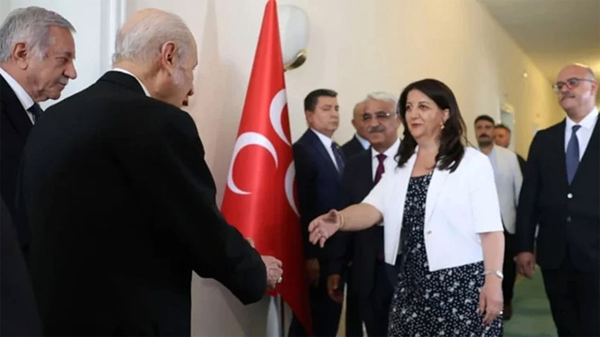 DEM Parti'den Bahçeli'ye ziyaret: Süreçte ikinci aşamaya geçtik