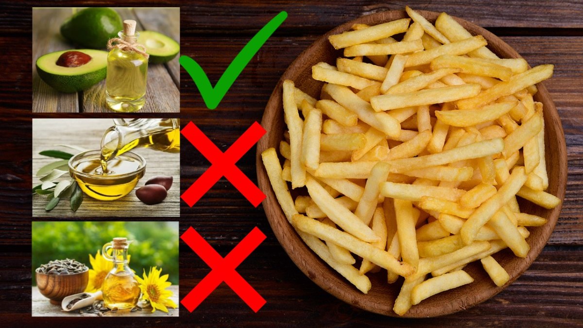 Mükemmel patates kızartması için en uygun yağ hangisi? Ayçiçeği mi zeytinyağı mı sorusu gündemde! Asıl maharet avokado yağında