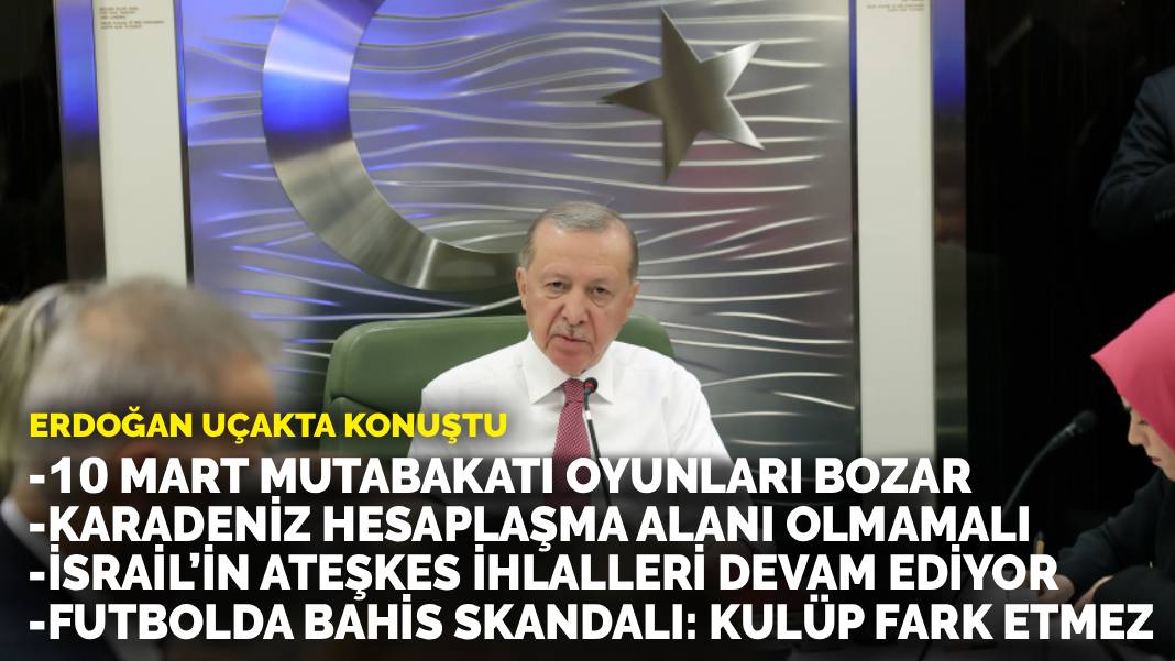 Erdoğan'dan Ukrayna-Rusya savaşı uyarısı: Karadeniz zarar görmemeli