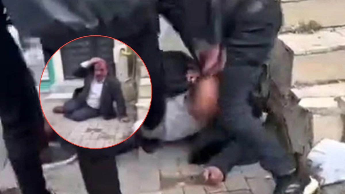 Şanlıurfa’da vahşet! 50 yaşındaki adama sokak ortasında meydan dayağı, o anlar kamerada